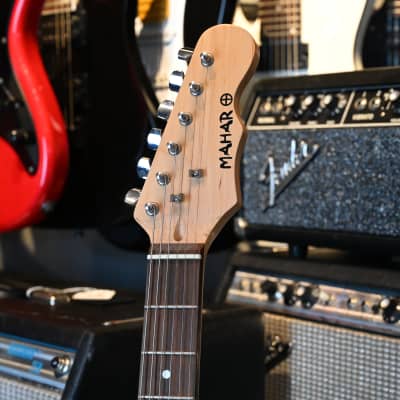 (9082) Mahar Sparkle Strat-Style Electric Guitar image 3