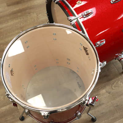 Ludwig Classic Maple Pro Beat 3-Piece Shell Pack 13/16/24 (Red Sparkle) image 10