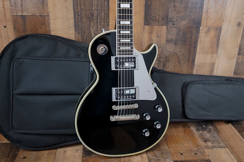 ギター Edwards E-LP-130CD-JS Edwards E-LP-130CD JS (John Sykes) 2009 Black Made in Japan