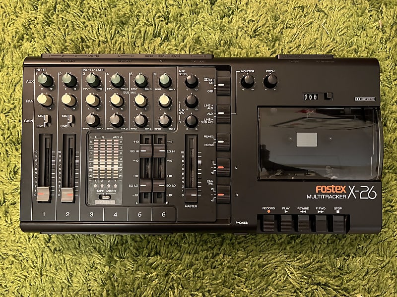 Fostex X26 Multitracker Reverb