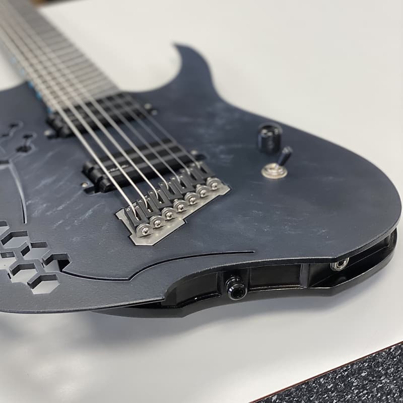 メ*月様 Etherial Guitars / ELITH 7 エーテリアルギタ Etherial Elith 7 Electric Guitar, Apocalypse Black | Reverb