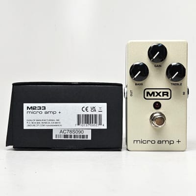 MXR Micro Amp + | Reverb