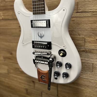 Epiphone Crestwood Custom Tremotone Electric Guitar - Polaris White. 6lbs 10oz. New! image 18