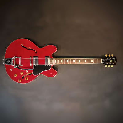 Guitarra de caja Tokai ES-198-B7-SR Roja image 2