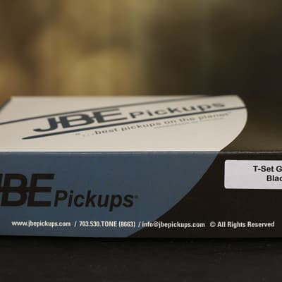 JBE Danny Gatton T Tele Telecaster Pickup Set BLACK (forrmerly Joe Barden)