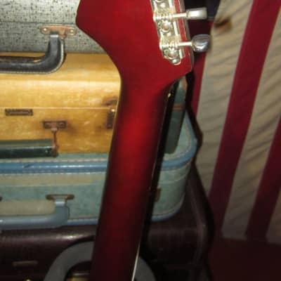 ~1967 Harmony H-72 Archtop Electric Burgundy image 5