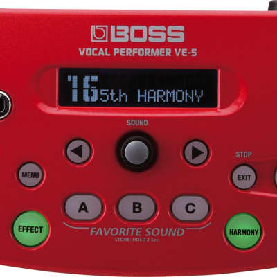 BOSS VE-5 vocal parformer（WH） Boss VE-5 Vocal Performer - White | Sweetwater