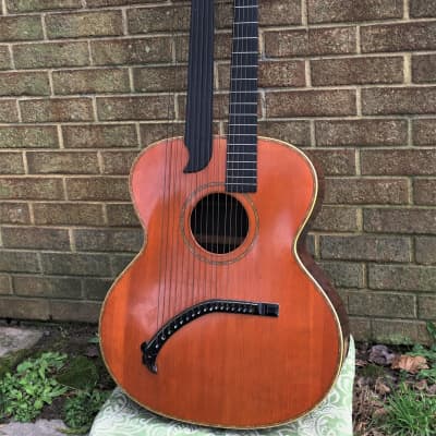 RARE Vintage Weymann Harp Guitar One of a kind(?) Rosewood and Spruce image 1