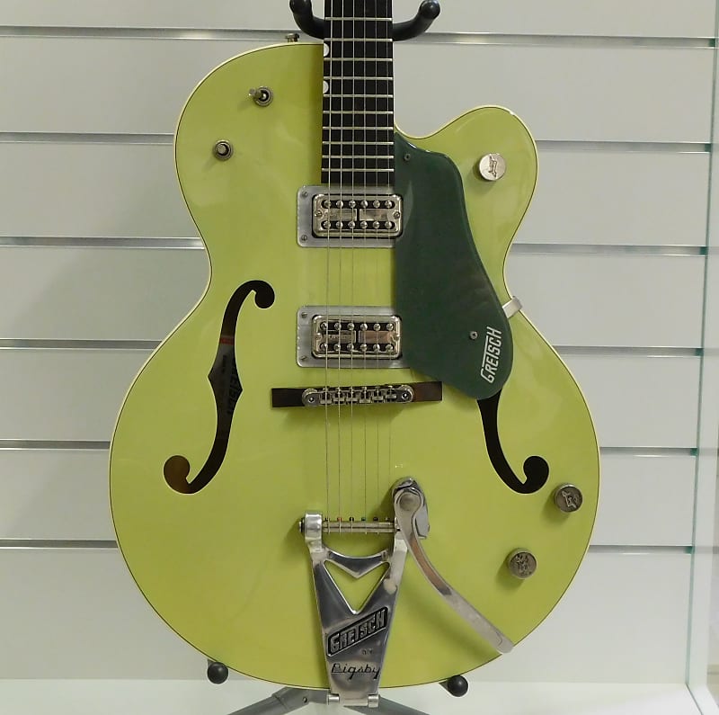 Gretsch G6118T LTV Double Anniversary Limited 2008 Two Tone Smoke Green image 1