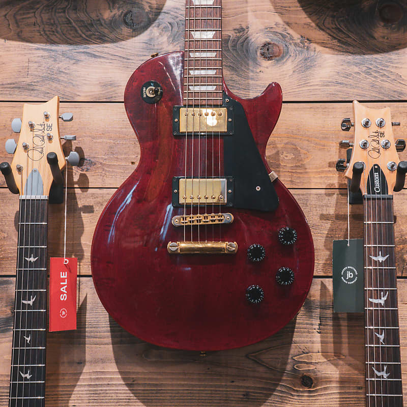 Gibson Les Paul Studio Electric Guitar, Wine Red w/Hardcase | Reverb