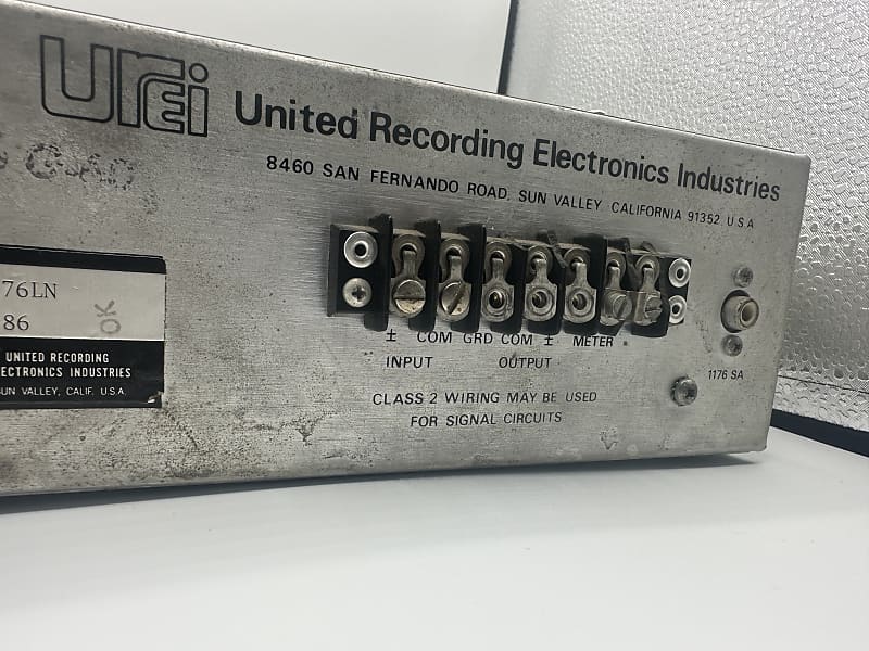 Urei Universal Audio 1176LN Rev. G Limiting Amplifier | Reverb