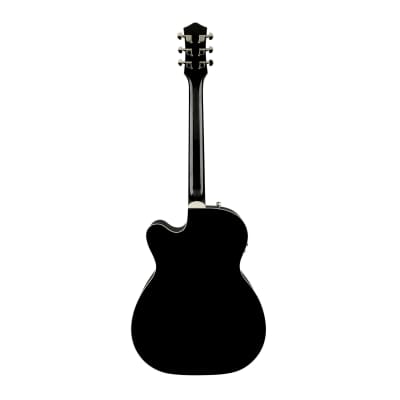 Gretsch G5013CE Rancher Junior Cutaway 6-String Acoustic Electric Guitar with Laurel Fingerboard and Mahogany Neck (Right-Handed, Black) image 2