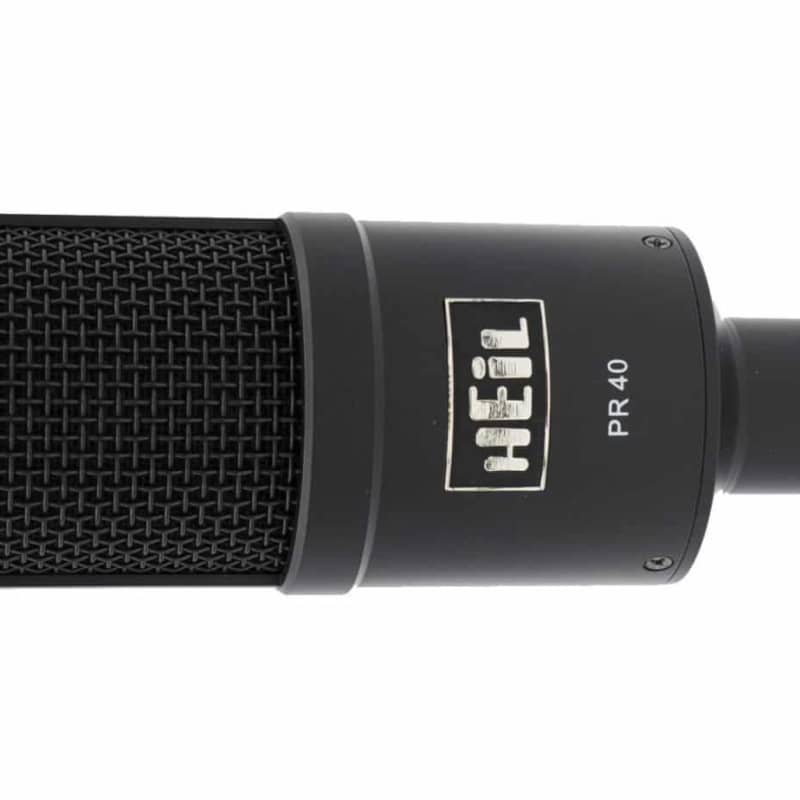 Heil Sound PR 40 Dynamic Cardioid Studio Microphone Bundle with