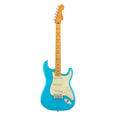 Fender American Professional II Stratocaster - Miami Blue w/ Maple FB image 2