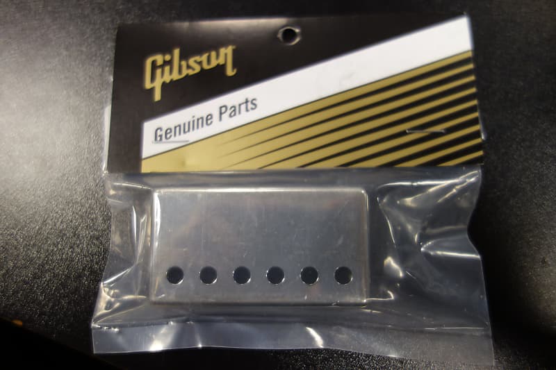 Gibson PRPC-035 Humbucker Cover, Bridge (Nickel) image 1