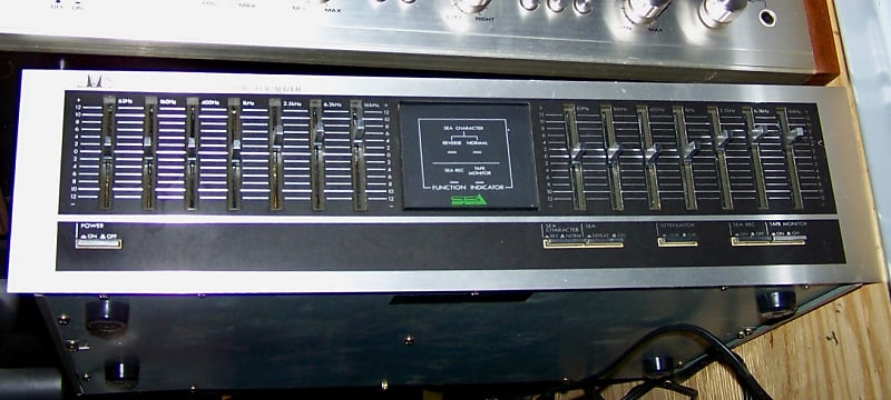 JVC SEA 40 2 x 7 Stereo Equalizer 1980&#039;s  			