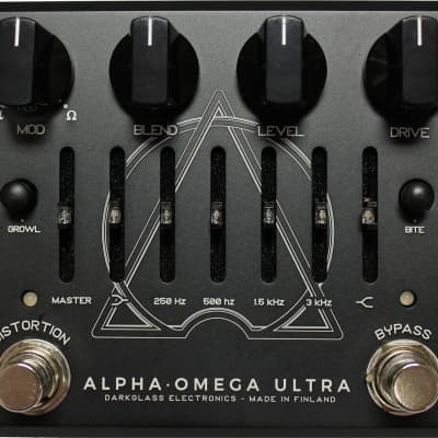 Darkglass Electronics Black Alpha Omega Ultra distortion Darkglass Electronics Black Alpha Omega Ultra distortion