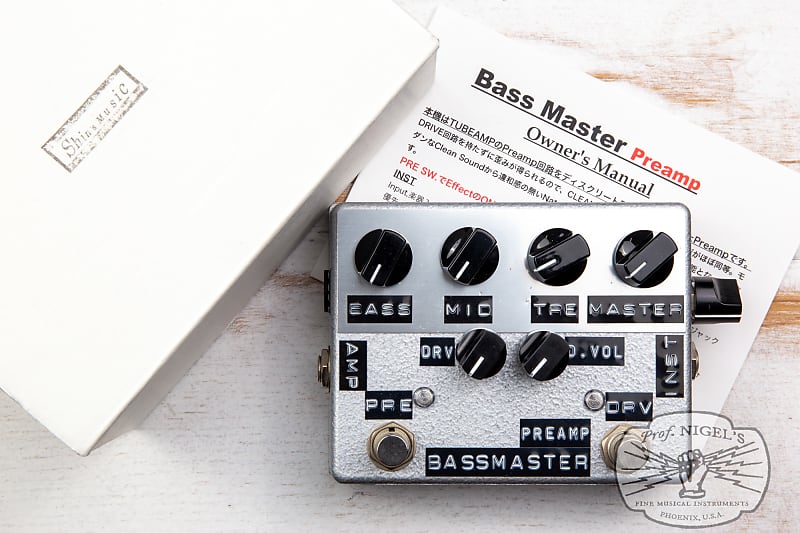 shin's music bass master preamp Bass Master | Shin's Music