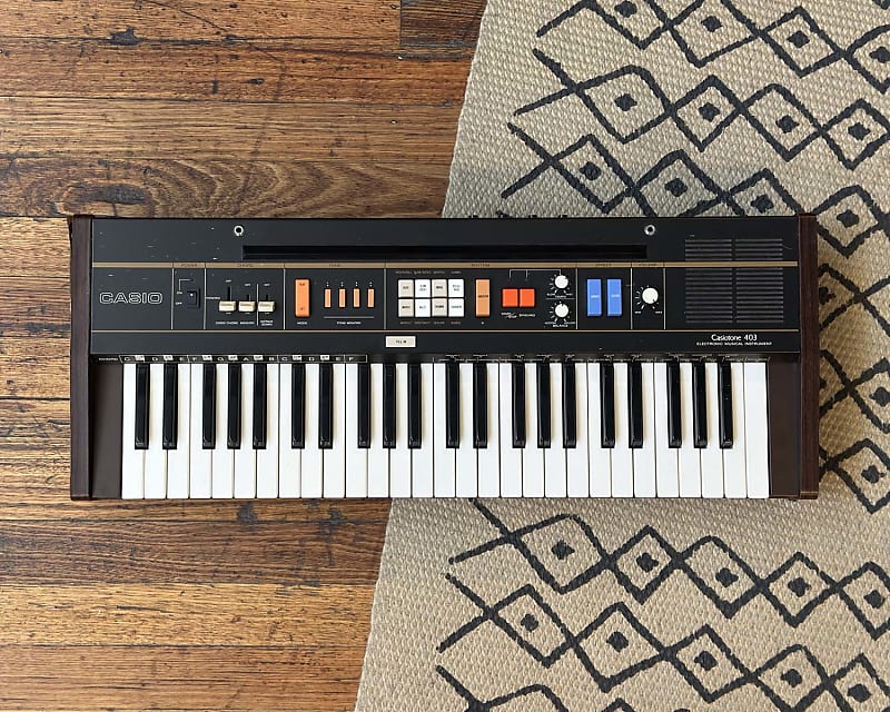 鍵盤楽器 Casiotone 403 CASIO CASIOTONE 403 Electronic Analog Keyboard Vintage