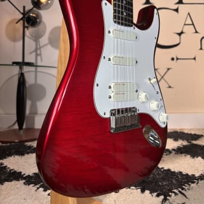 Fender Strat Ultra 1993 Crimson Burst AMAZING TOP & MINT image 3