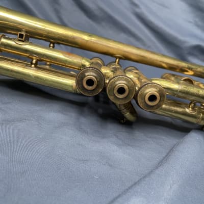 1940 Conn 80a? Long Cornet (trumpet) project horn image 12