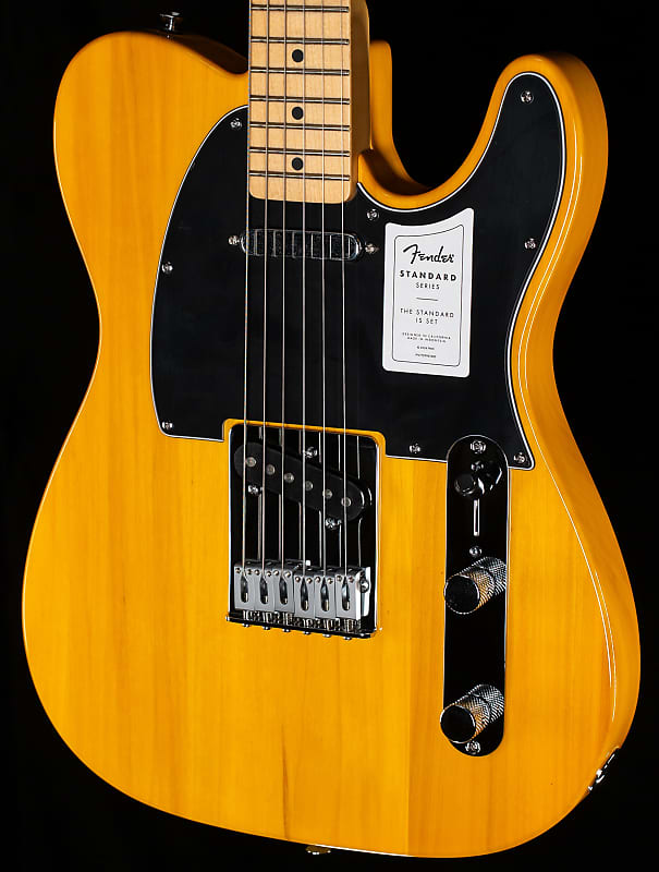 ギター Fender Mexico Telecaster Standard Electric Guitar Fender Mexico Standard Telecaster White S/N