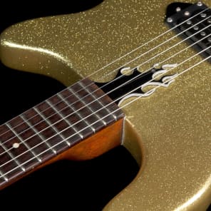 Used 1960s Gretsch Corvette Refinished Gold Sparkle image 5