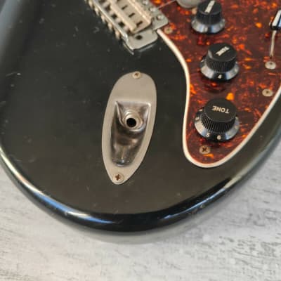 1980's Bill Lawrence (by Morris Japan) Challenger '57 Style Stratocaster (Black) image 2