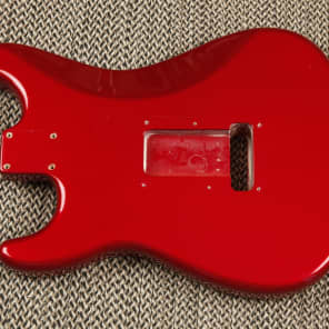 Fender Standard Stratocaster Body 2006 Candy Apple Red image 4