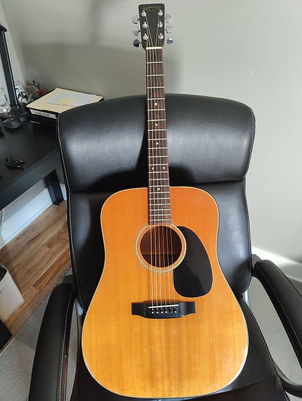 Takamine F-340 1981 - Natural Acoustic Guitar Martin Lawsuit | Reverb