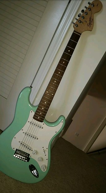 Squier Stratocaster Mint Green