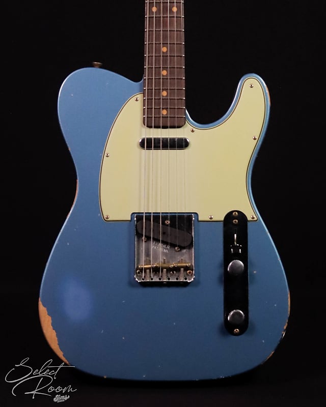 Fender Custom Shop LTD '61 Telecaster, Relic, Aged Lake Placid Blue image 1