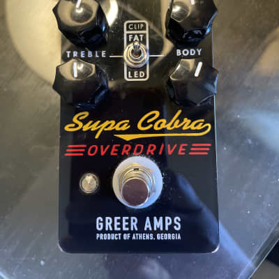 Greer Amps SupaCobra オーバードライブ エフェクター Greer Supa Cobra Overdrive Pedal | Humbucker Music