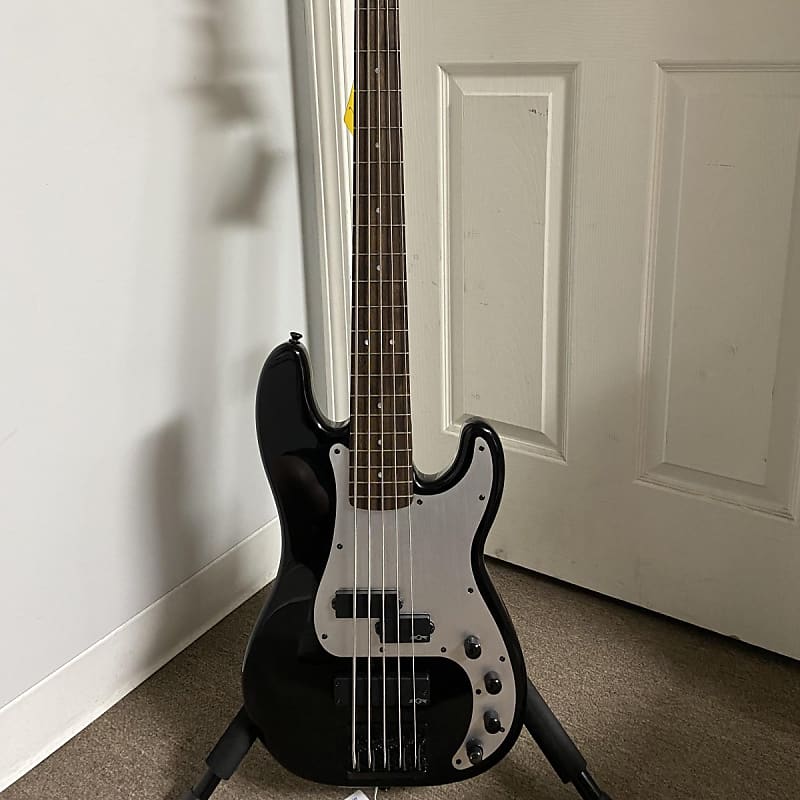 Squier Contemporary Active Precision Bass PH V - Black image 1