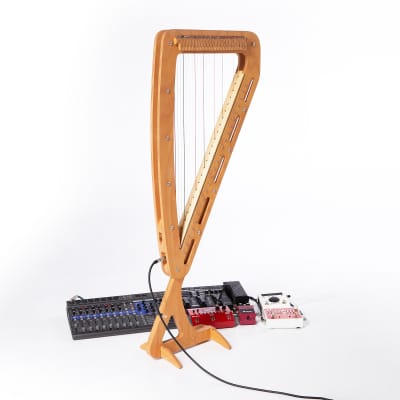 Harp-E Electric Harp Plug & Play - Natural Wood image 1