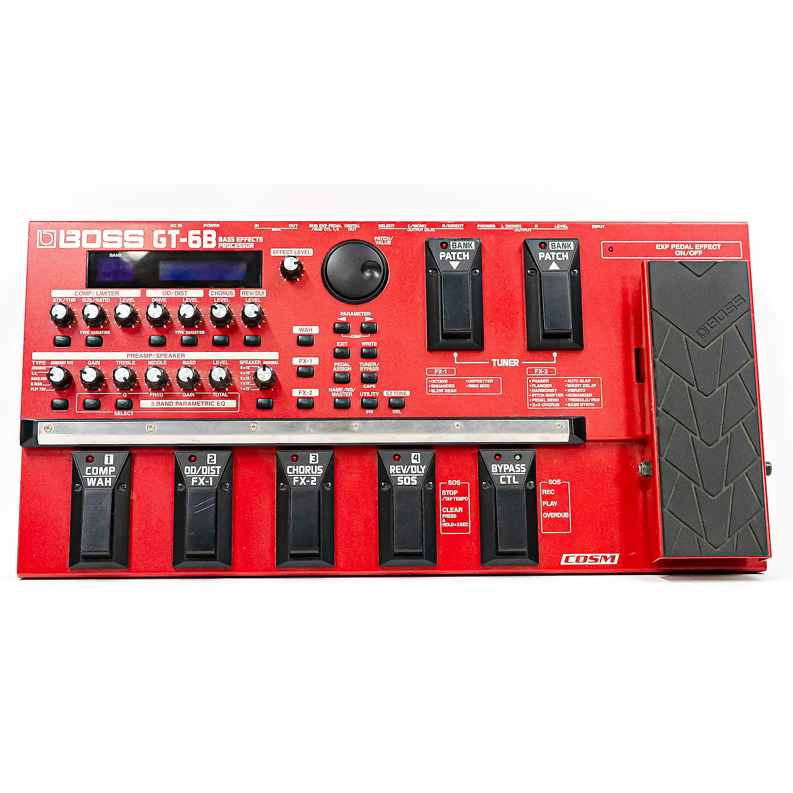 Boss GT- 6B Bass Effects Processor | Reverb Canada