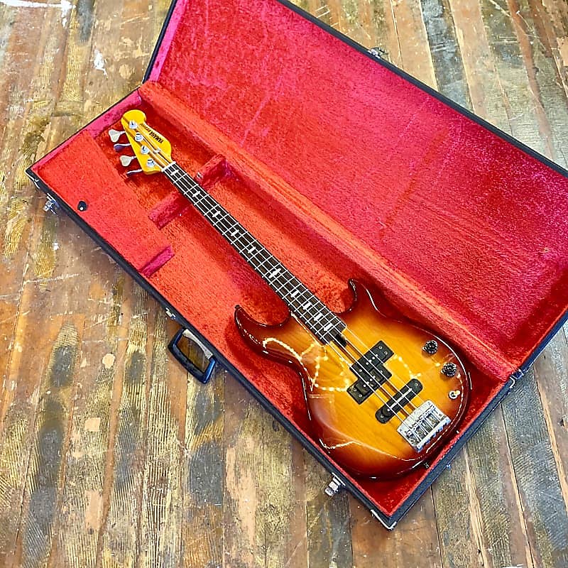 Yamaha BB-2000 broad bass guitar c 1980 Sunburst original vintage