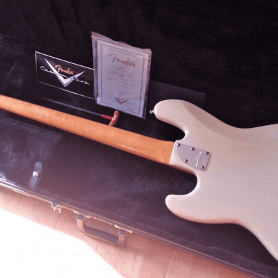 Fender Custom Shop Custom Classic Jazz Bass 2011 Olympic White image 3