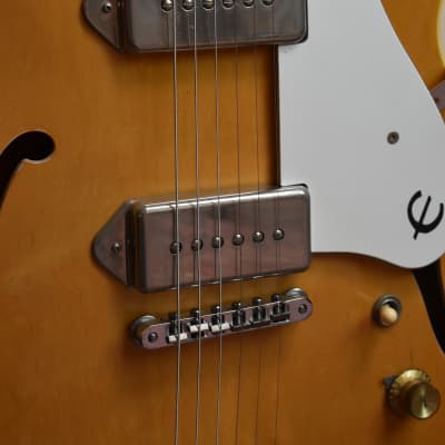 1982 Epiphone Casino Natural, Biege Label, Made in Japan Matsumoku Factory, MIJ image 12