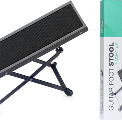 Stagg FOS-A1 BK Guitar Foot Stool In Black for sale