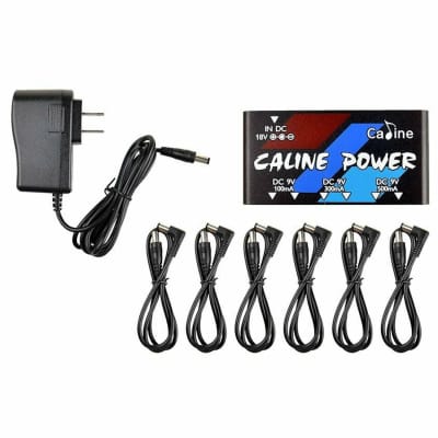Caline CP-02 Mini Power Supply 18V Caline Power Multiple 6 outputs Pedal Power Supply HOLIDAY Special $29.80 image 1