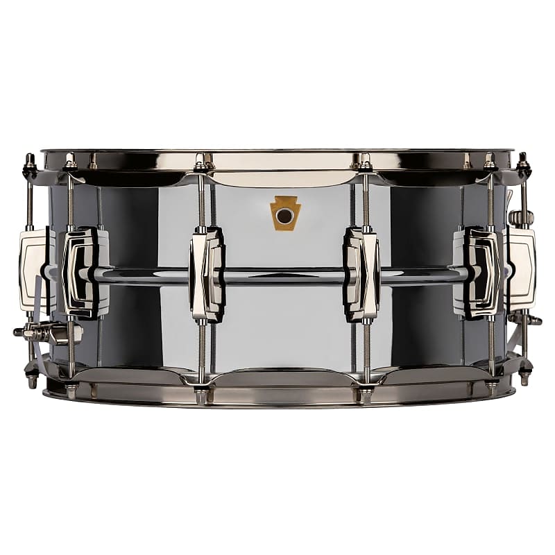 Ludwig 6.5 x 14 Super Series Chrome over Brass Snare Drum image 1