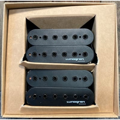 Lundgren M8 8 string Bridge and neck pickup set Meshuggah | Reverb