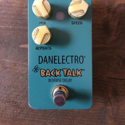 Reverb.com listing, price, conditions, and images for danelectro-back-talk-reverse-delay-reissue