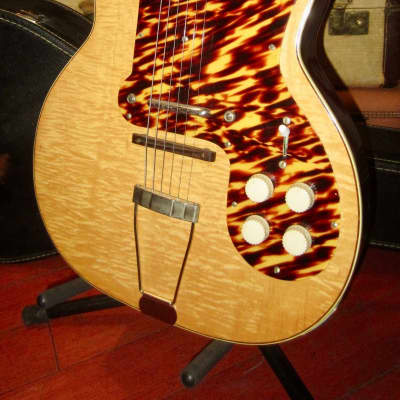 ~1956 Kay Thin Twin Curly Maple Flame Top for sale