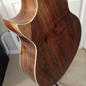 Taylor Custom 9 string Acoustic Electric - Grafted walnut image 5
