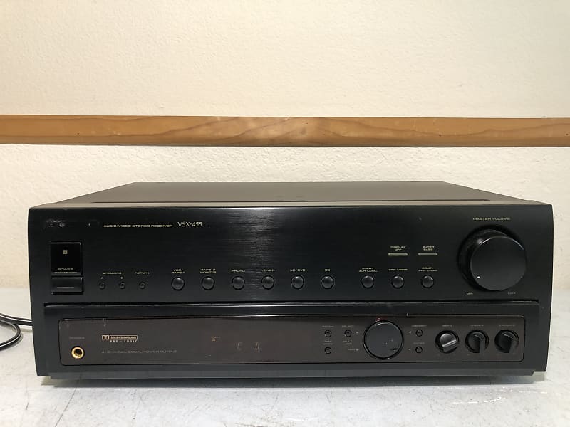 Pioneer VSX-455 Receiver HiFi Stereo Vintage Home Audio 5.1 | Reverb