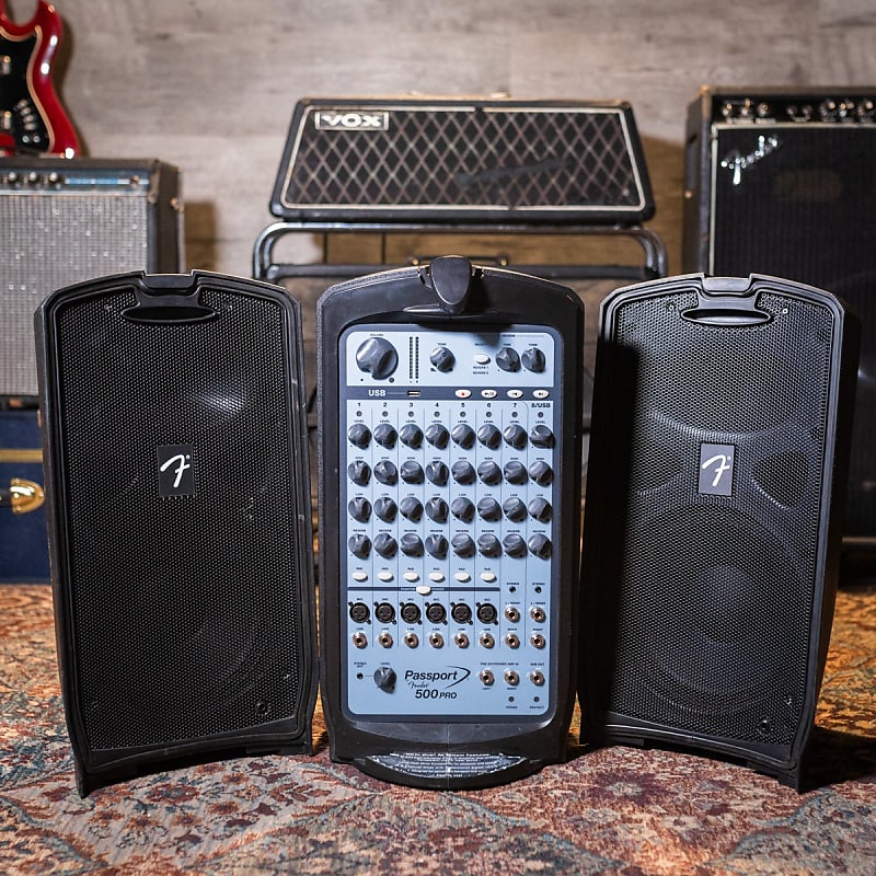 Passport by Fender 500PRO フェンダー PA スピーカー Open Box Fender Passport 500 Pro Portable PA System | Guitar