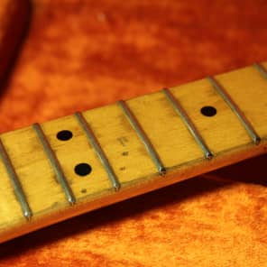 Fender Stratocaster 1971 neck 4-bolt One-Piece Maple imagen 12