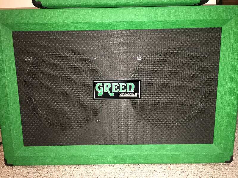 Green Matamp 2×12 Cab für Bass und store Gitarre (wie Orange PPC212)